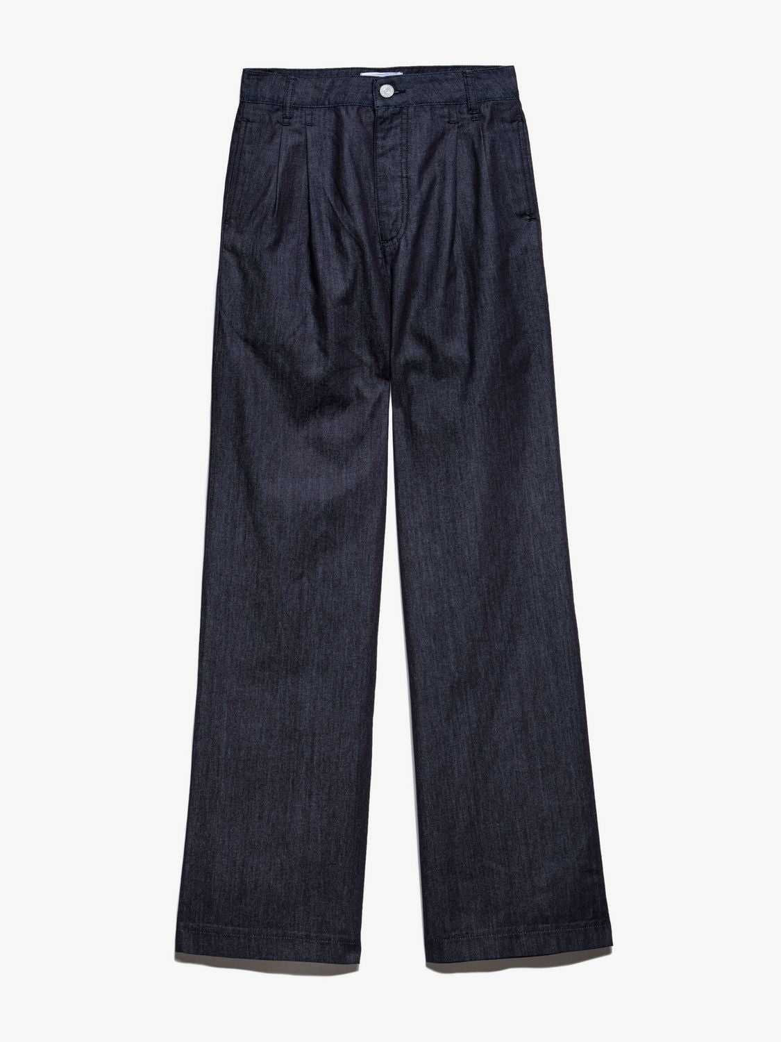 DENIM PLEATED CHINO