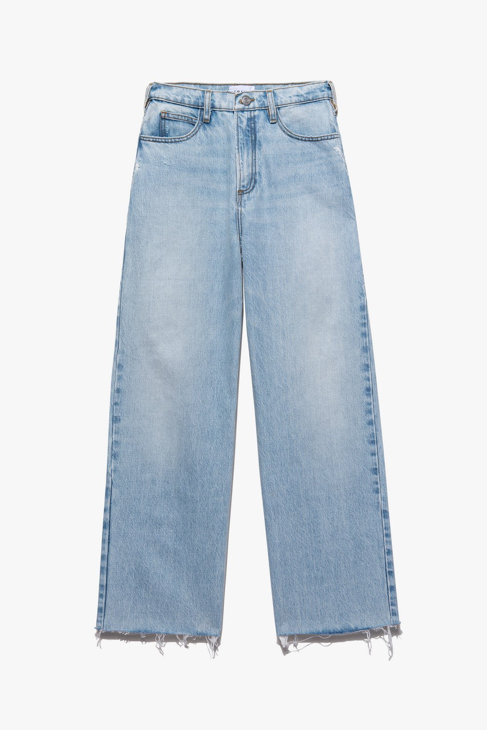 LE HIGH N TIGHT WIDE LEG CROP RAW