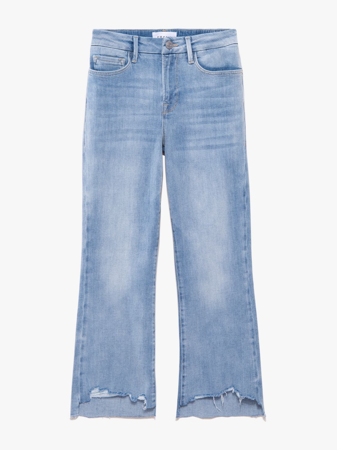 LE CROP MINI BOOT STEP FRAY