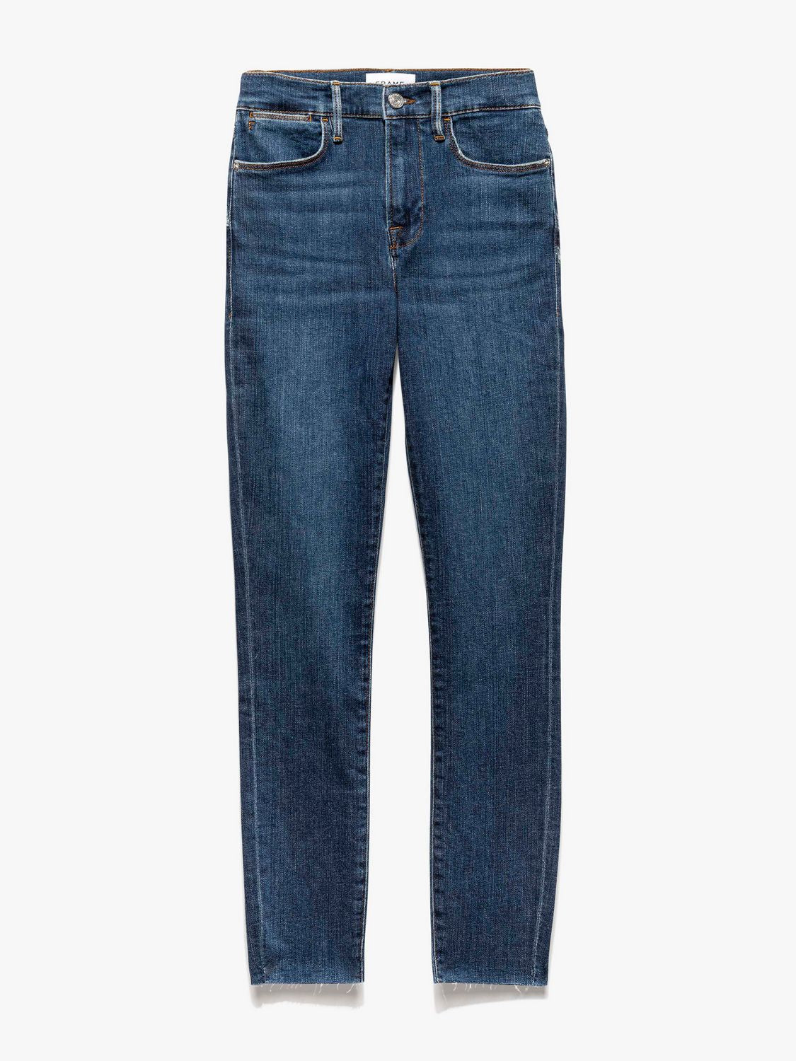 LE HIGH STRAIGHT RAW EDGE