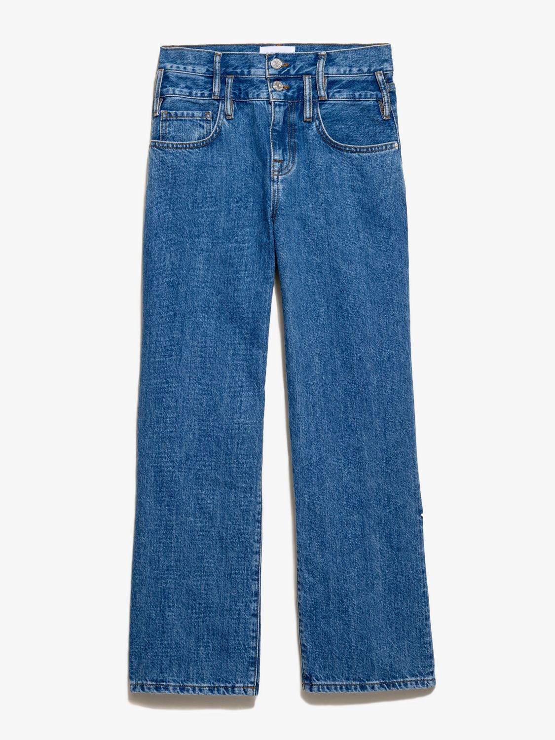 LE JANE CROP DOUBLE WAISTBAND