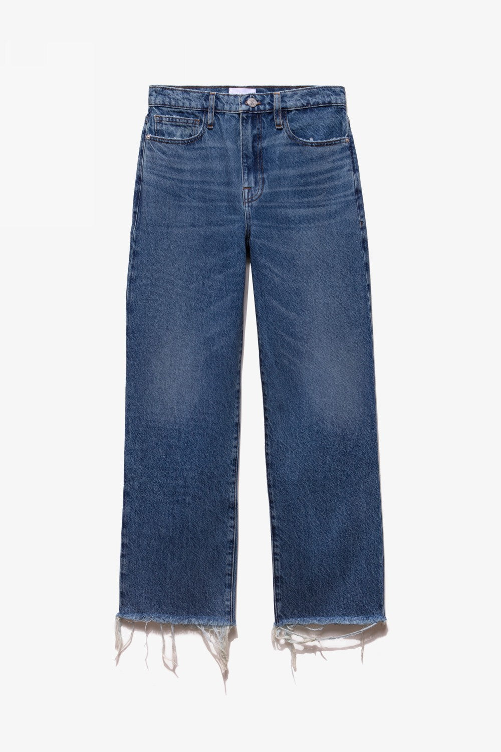 LE JANE CROP RAW FRAY