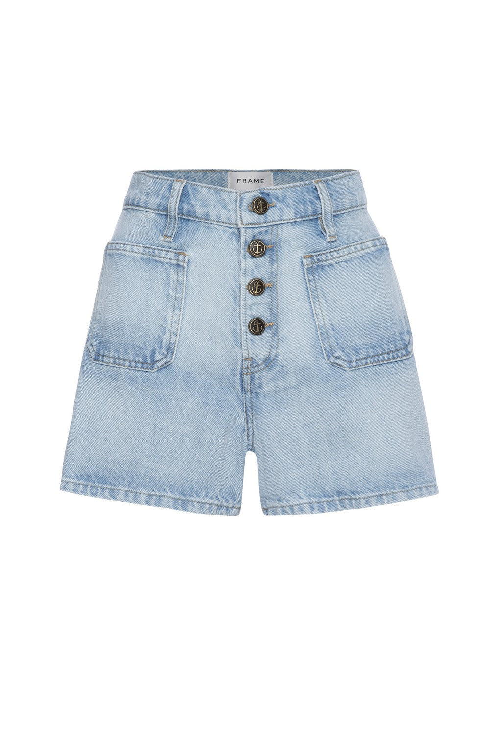 LE BARDOT EXPOSED BUTTON SHORT
