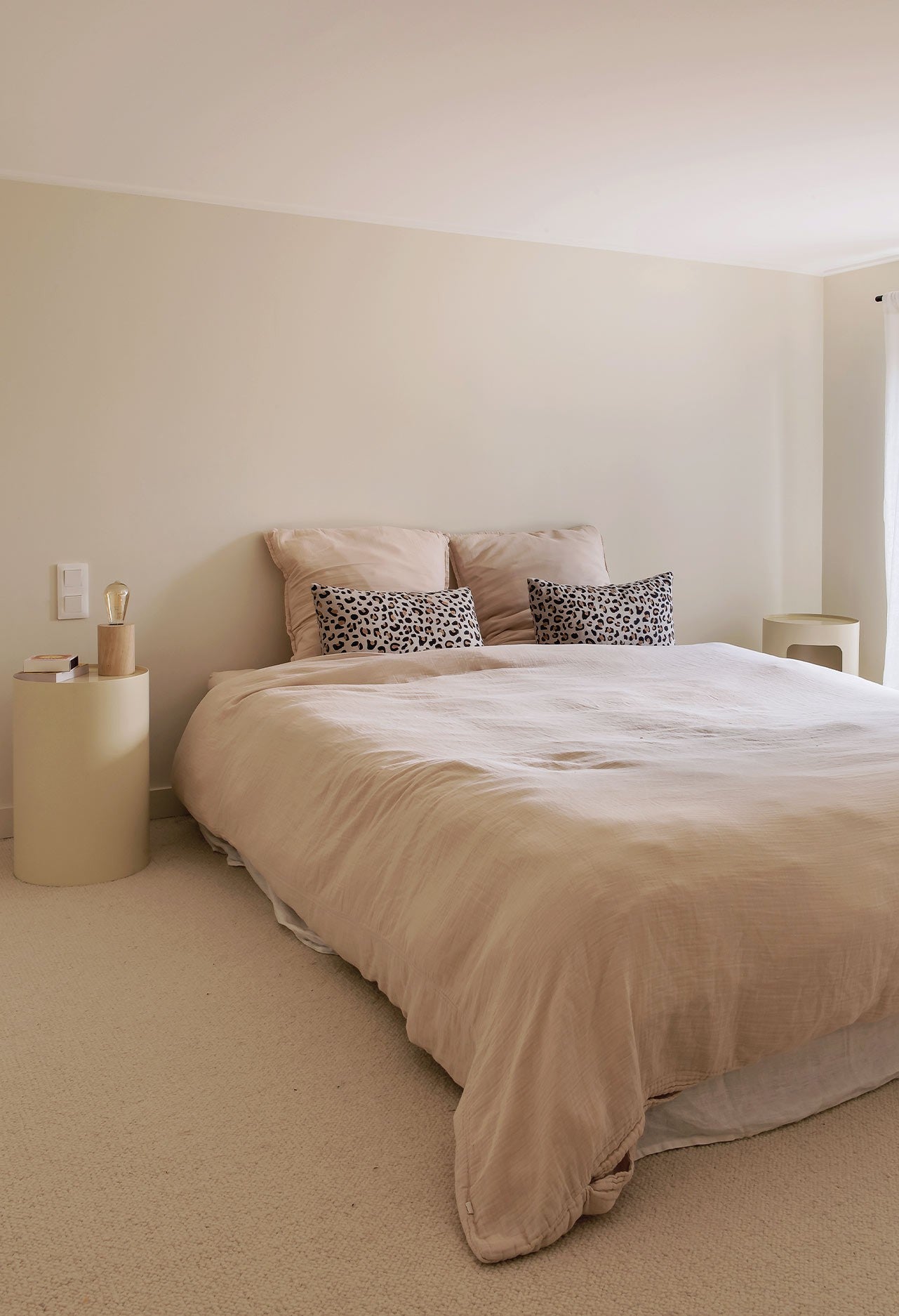 Housse De Couette En Gaze De Coton Nude 260 X 240 Cm