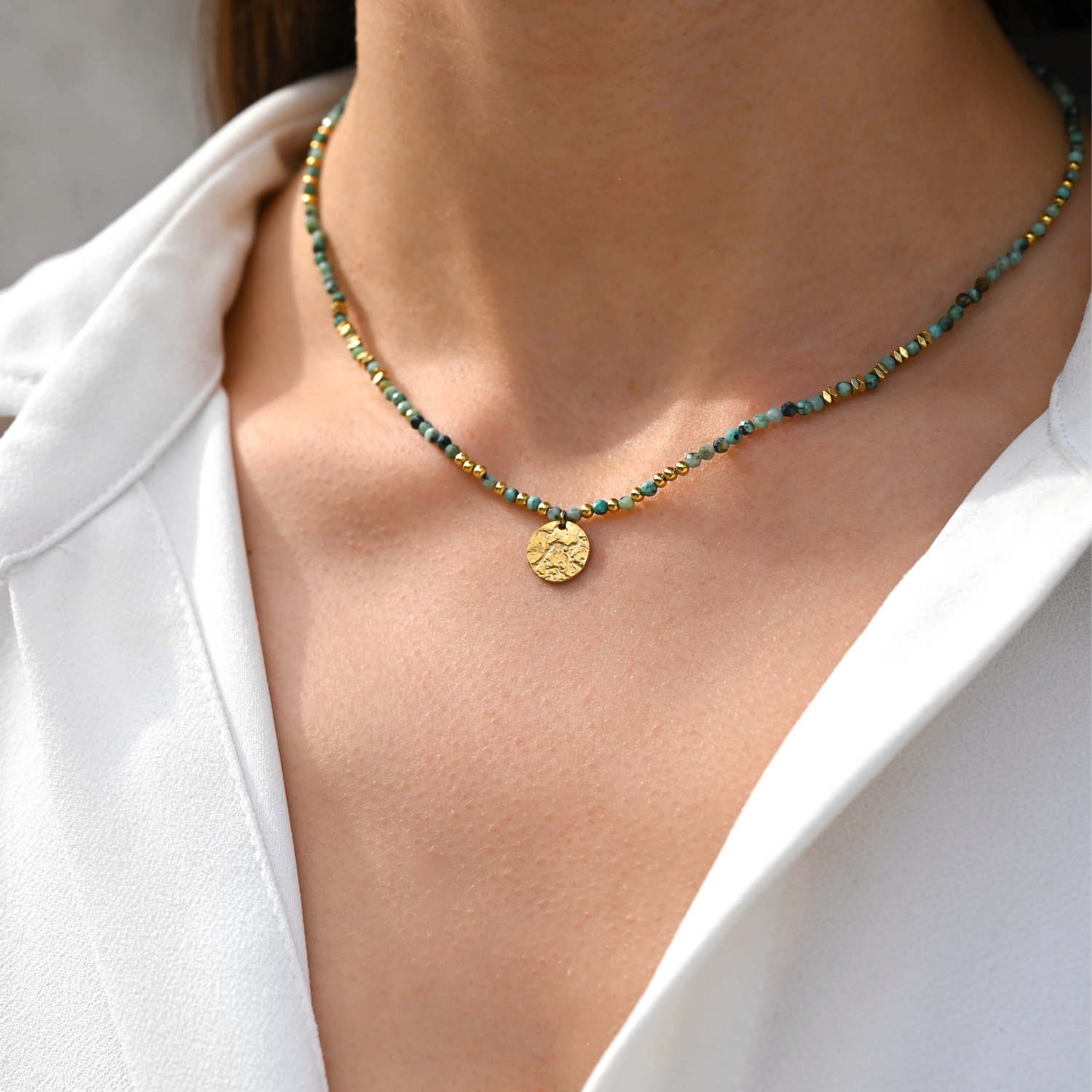 Collier Désert de pierres Turquoise