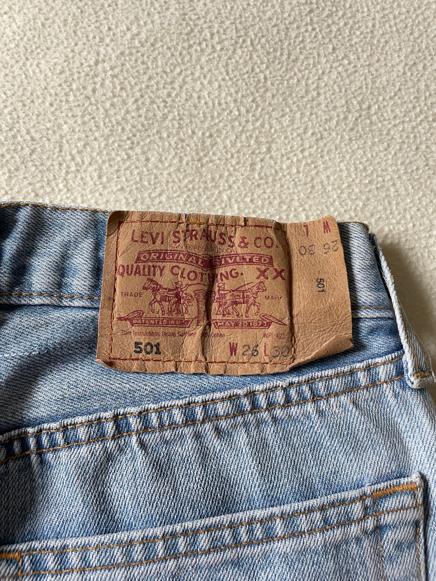 Jean Levi’s 501 W26 L30