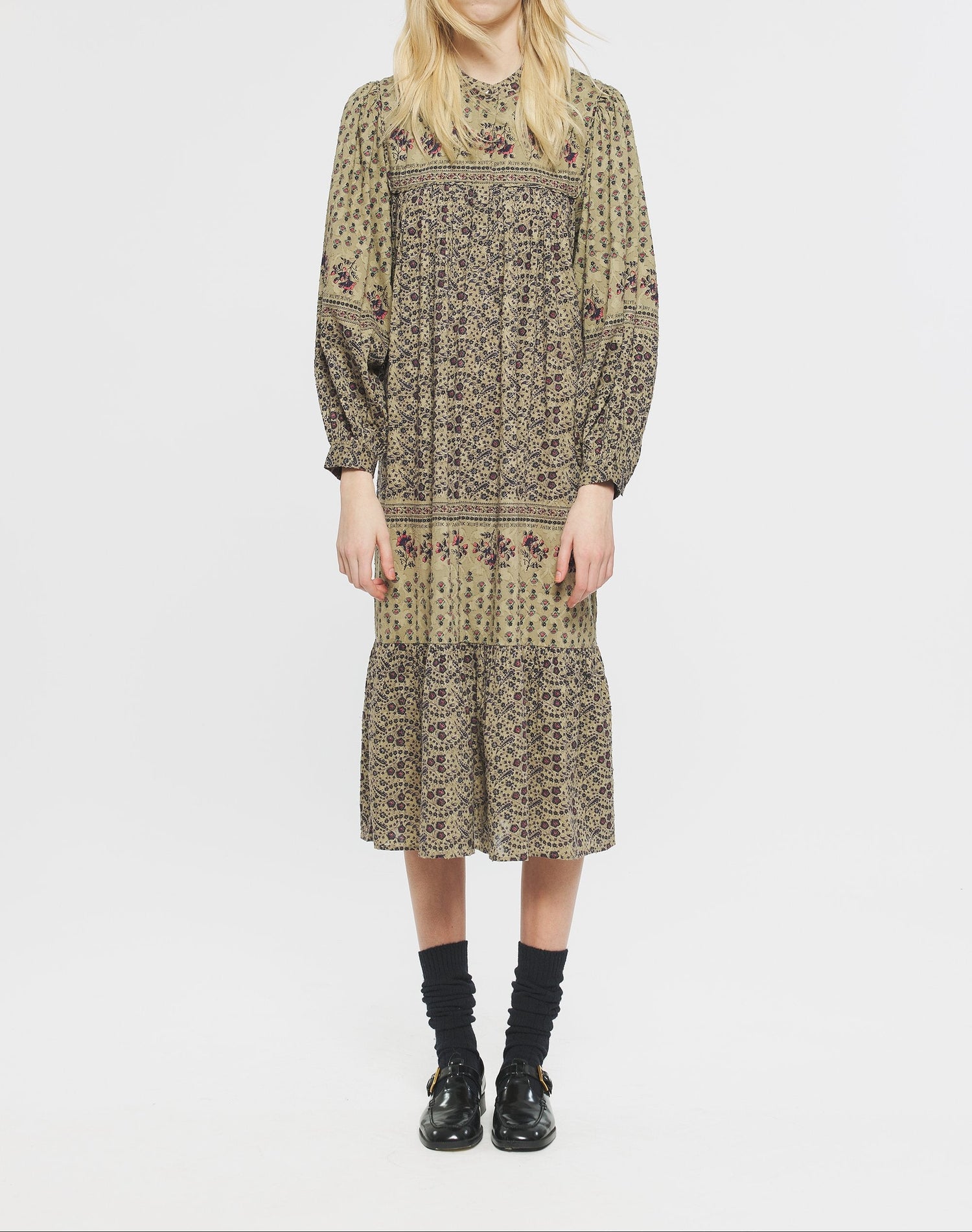 Robe longue imprimée Irina