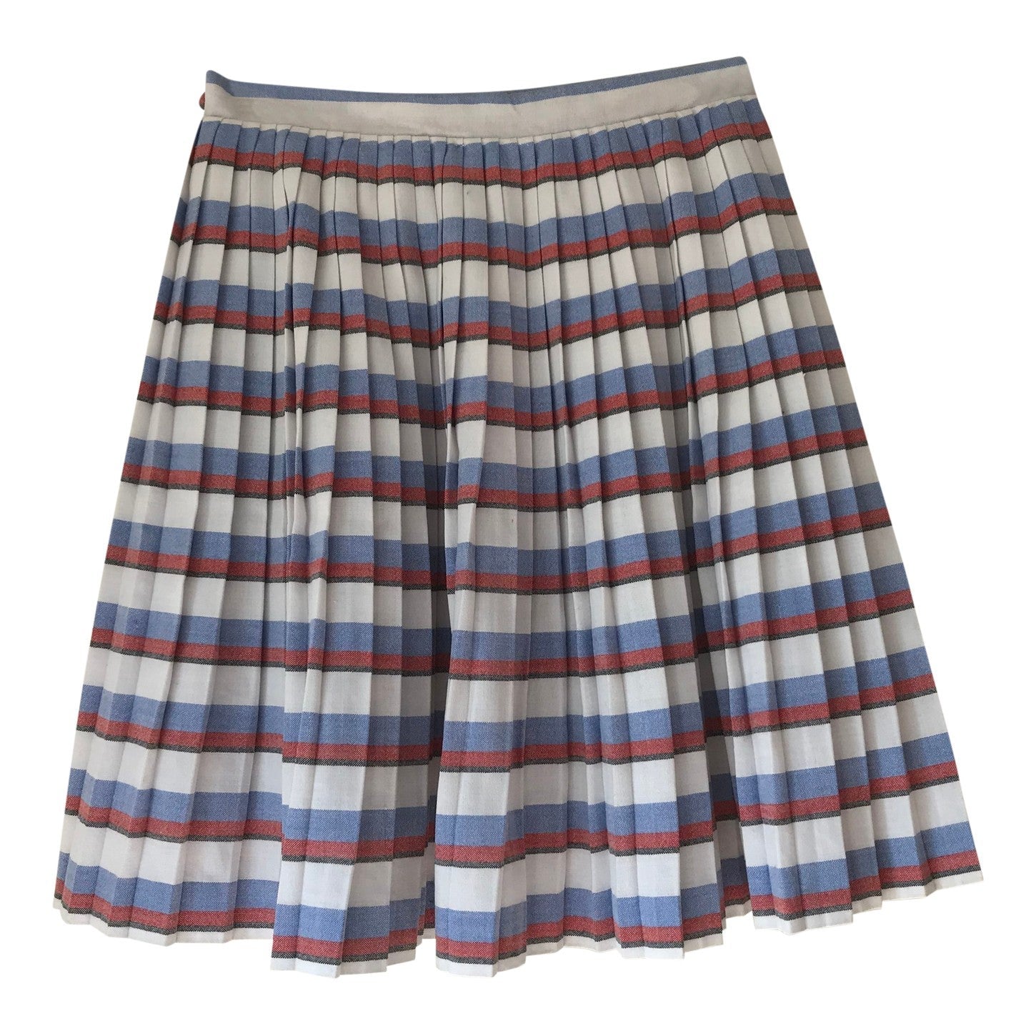 Jupe courte plissée