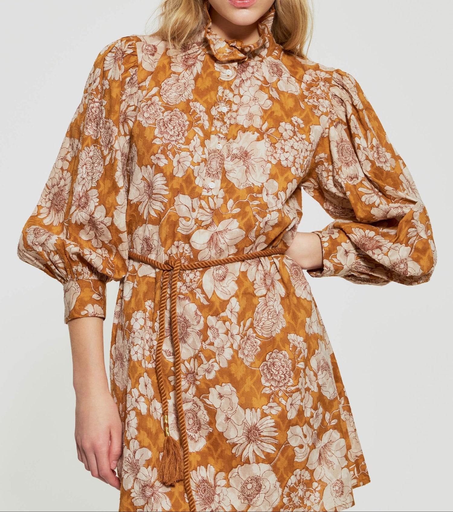 robe mini imprimée Léonie