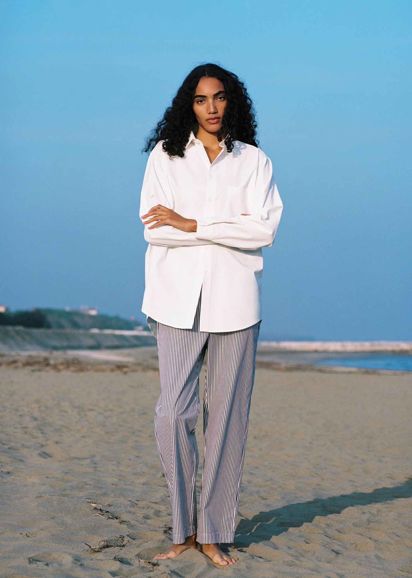 Chemise Oversize Chalk