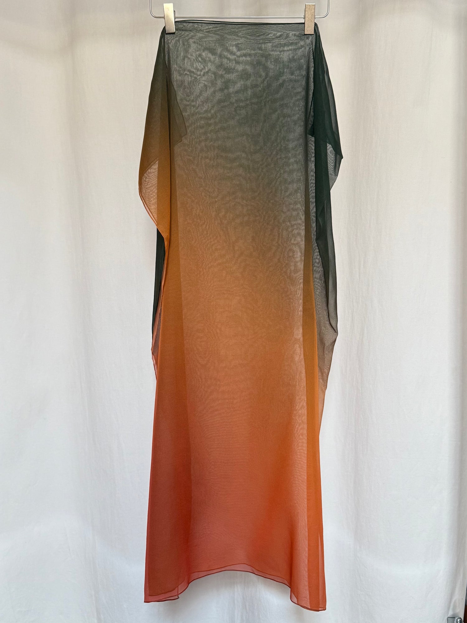 Sarong Orange/Green