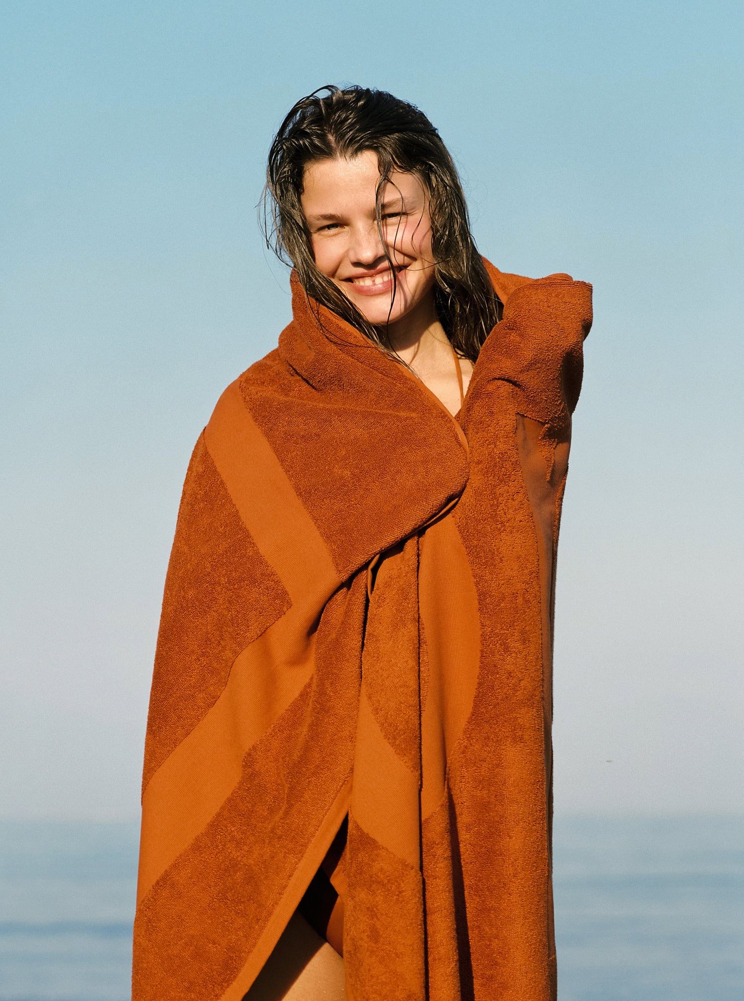 Serviette De Plage Terracotta