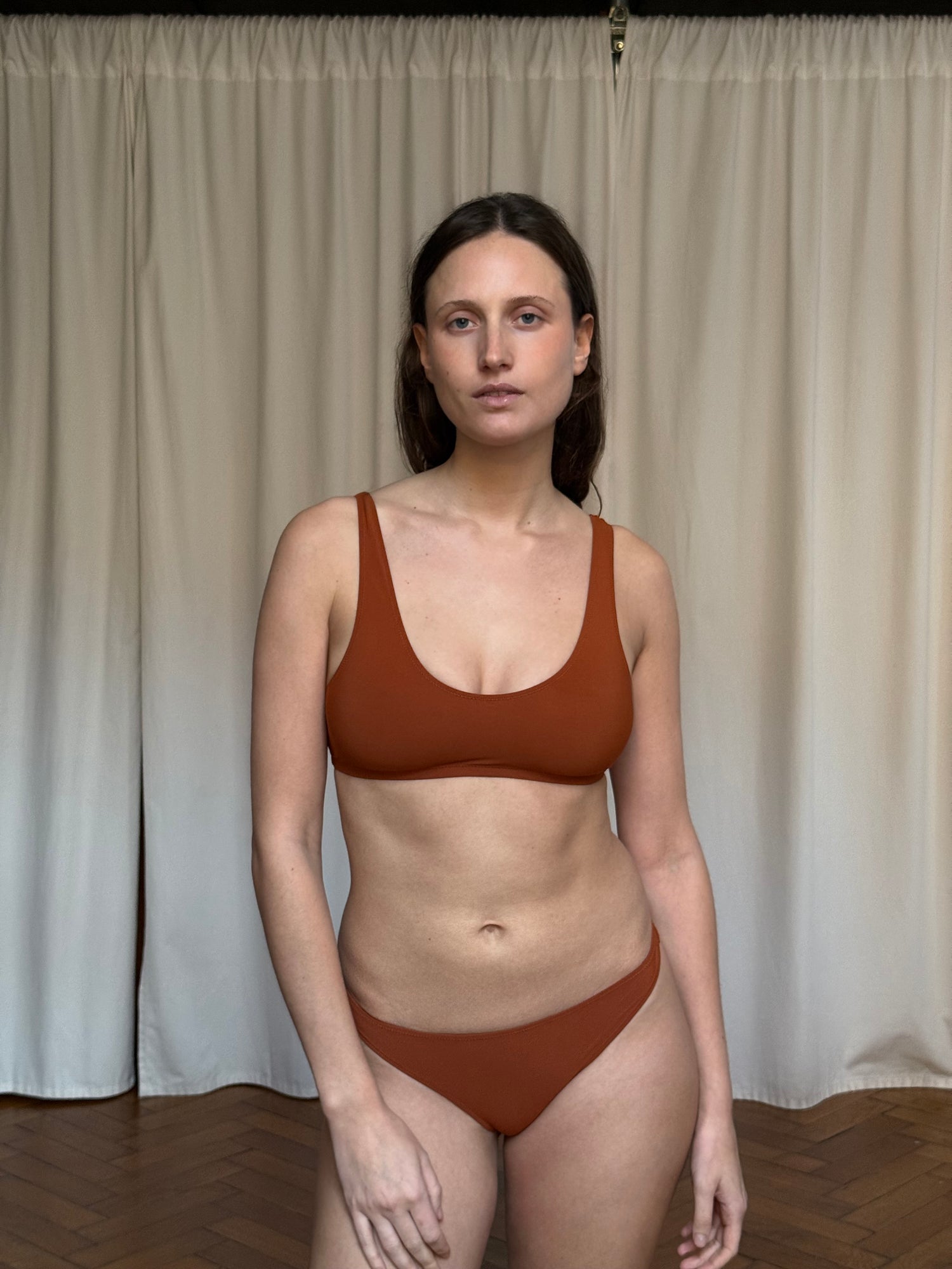 Haut De Maillot Trentuno  Terracotta