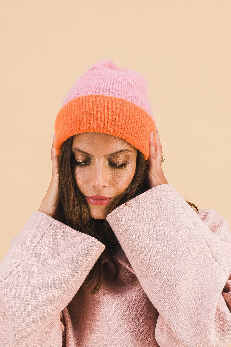 Bonnet Antoine Rose Orange