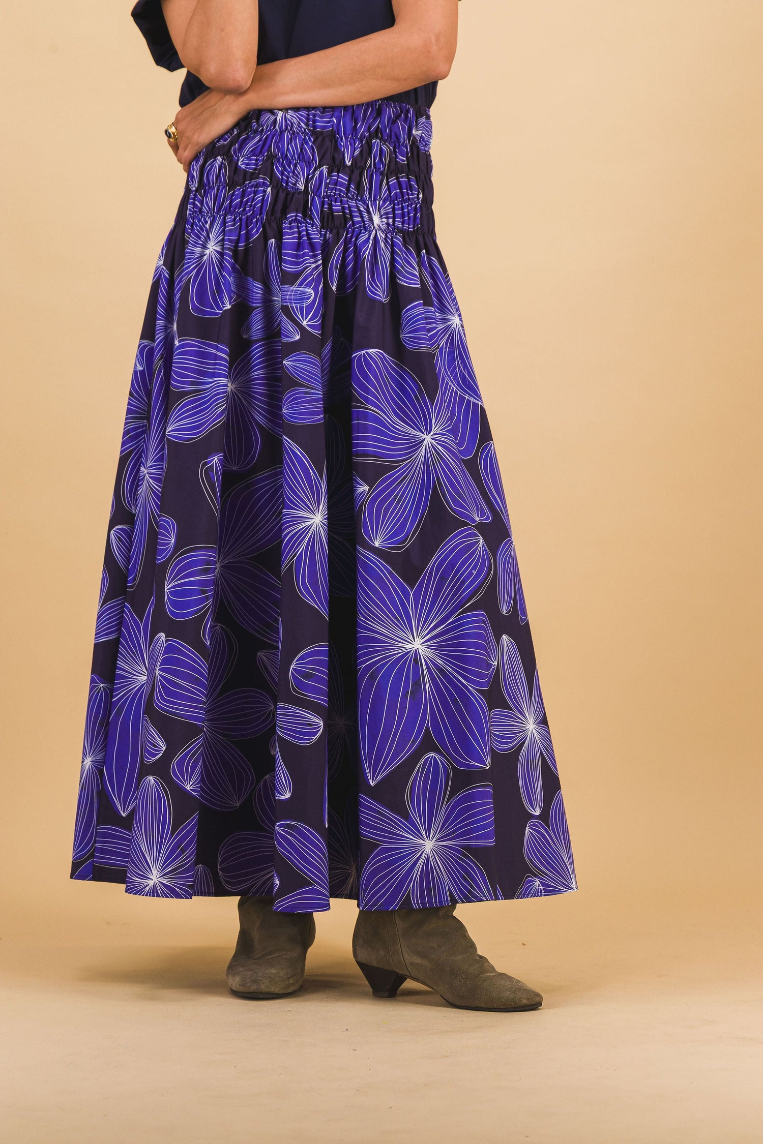 Jupe Mila Blue Flower