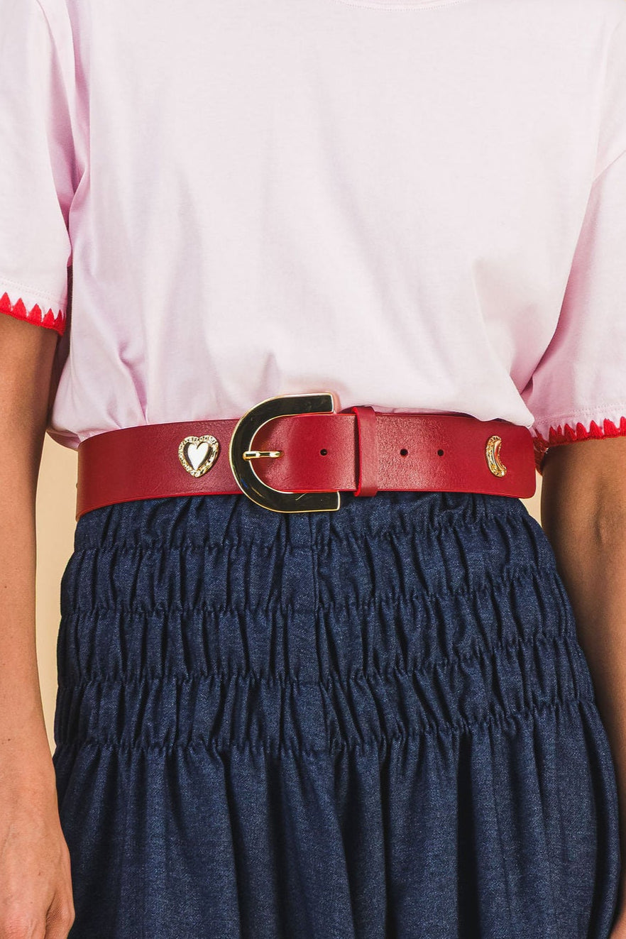 CEINTURE AUDE ROUGE