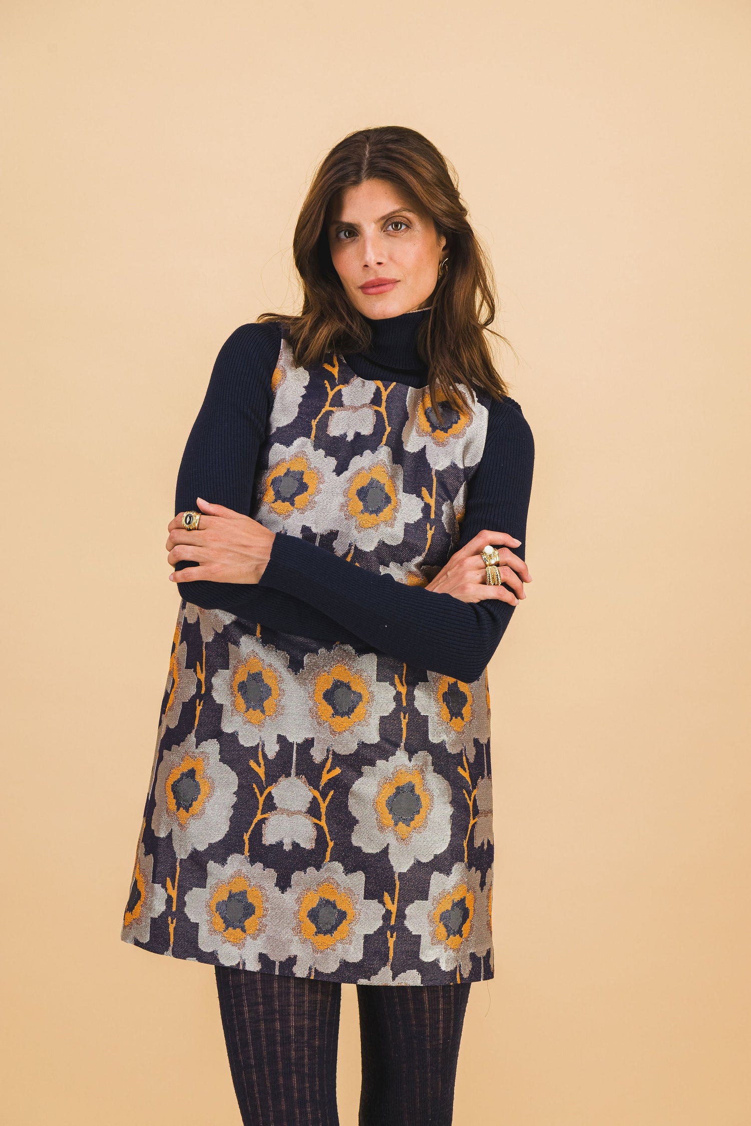 Robe Jane Fleurs Pixel