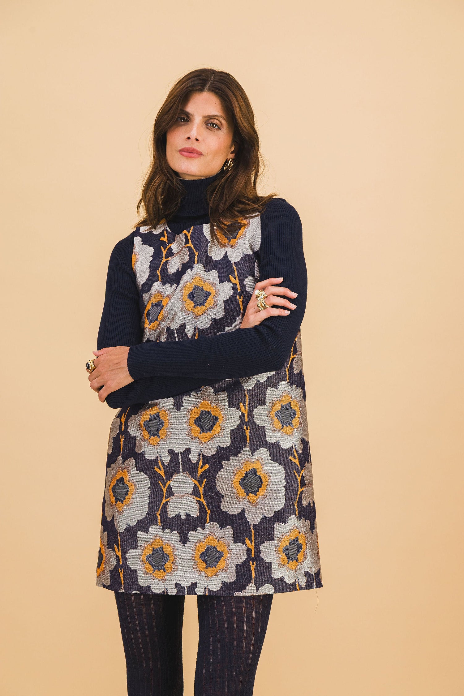 Robe Jane Fleurs Pixel