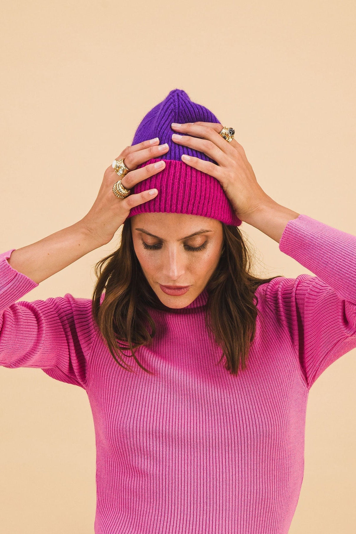 Bonnet Arthur violet