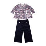 Maelline, Blouse en Liberty of London jude's Garden
