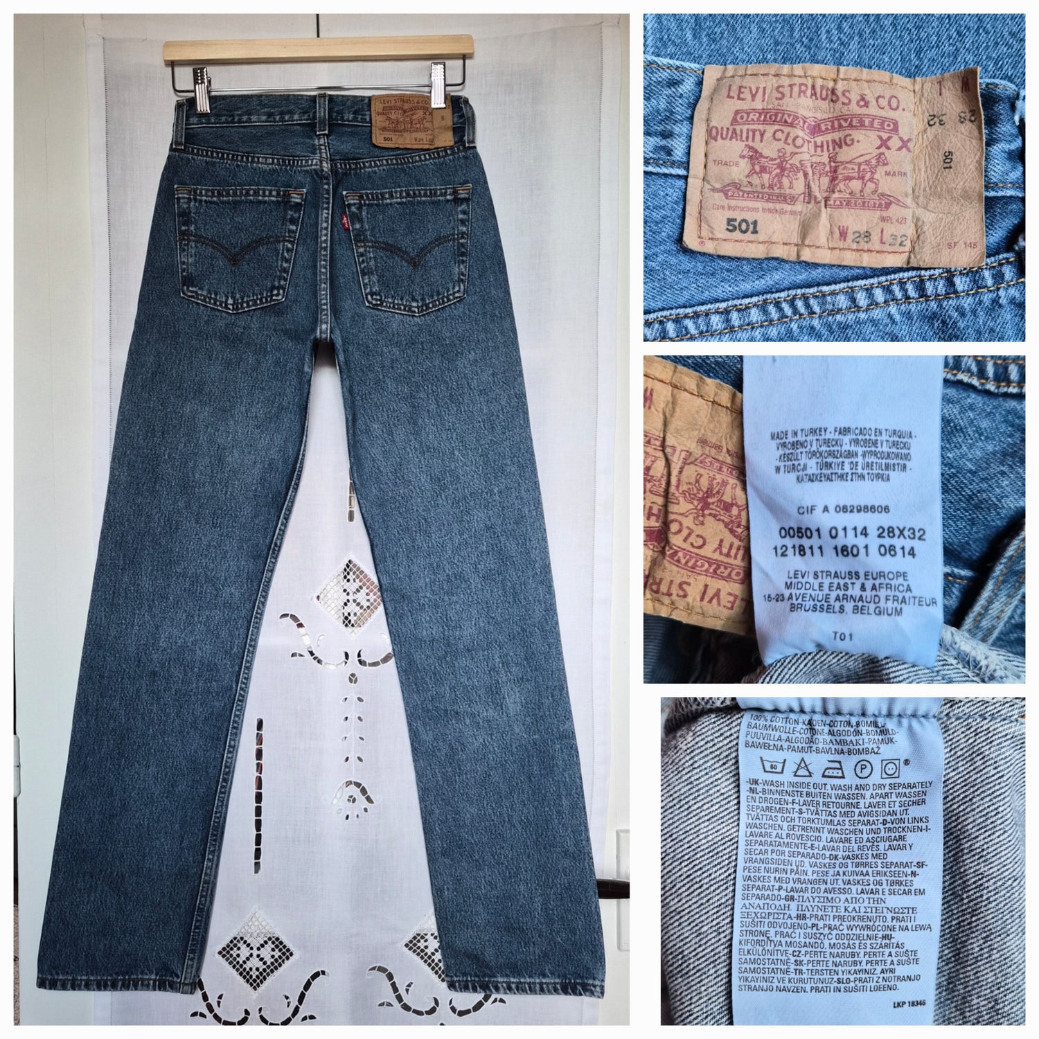 Jean Levi's 501 W28 L32