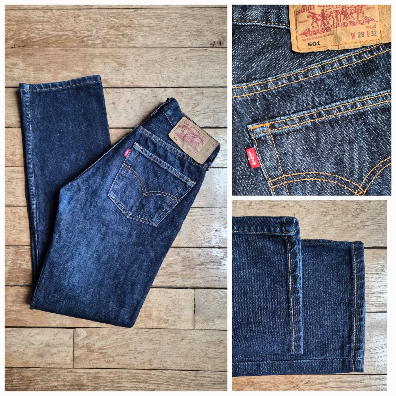 Jean Levi's 501 W28 L32