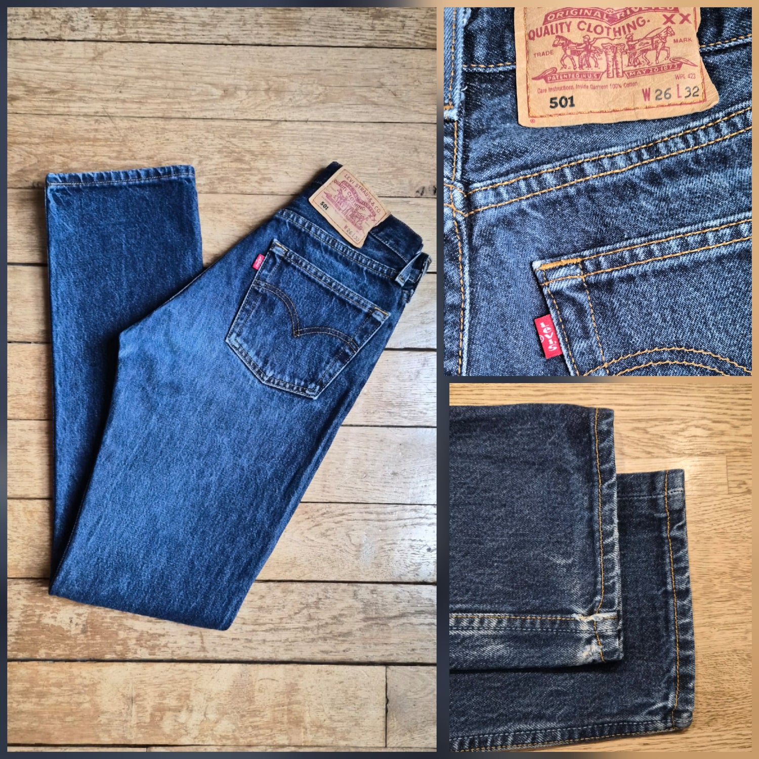 Jean Levi's 501 W26 L32