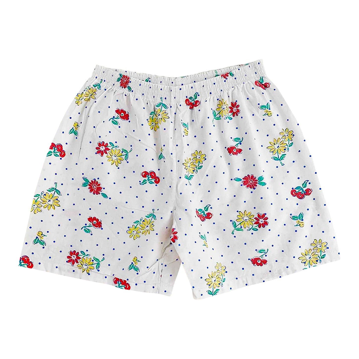 Mini short à fleurs