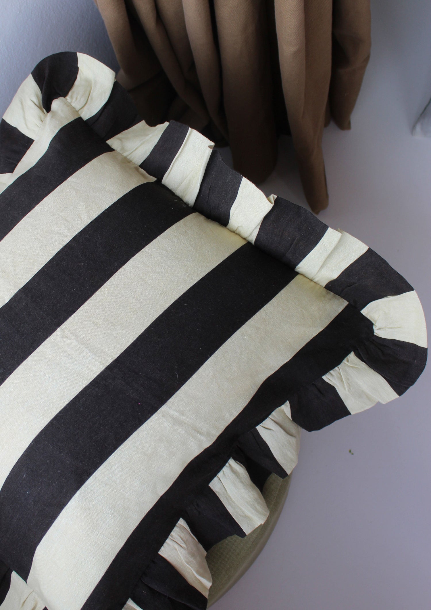 Monochrome Stripe Cushion Cover