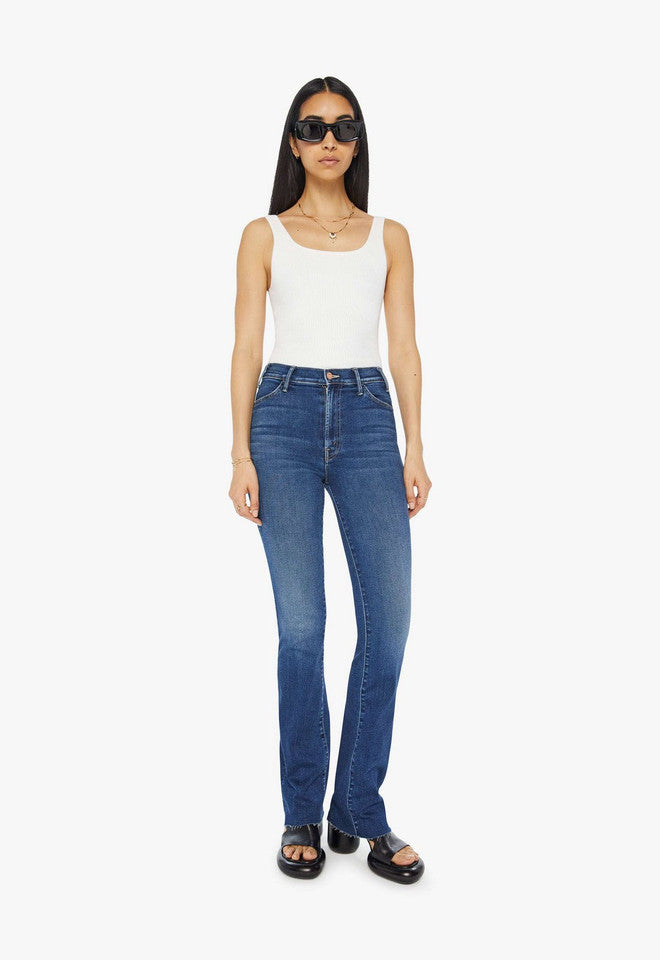 JEANS THE HUSTLER HEEL FRAY