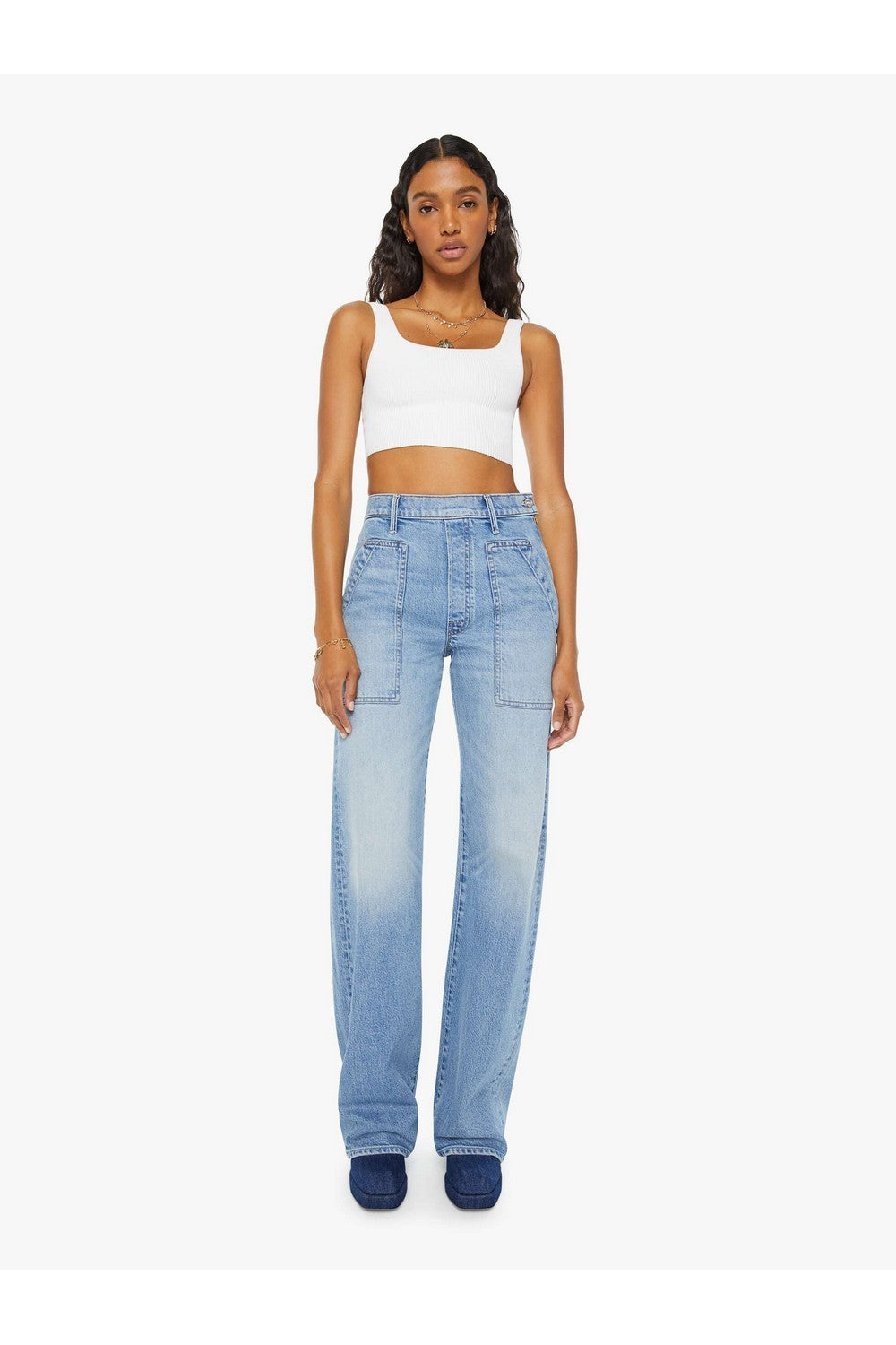 JEANS THE PATCH LASSO HEEL (Superior)
