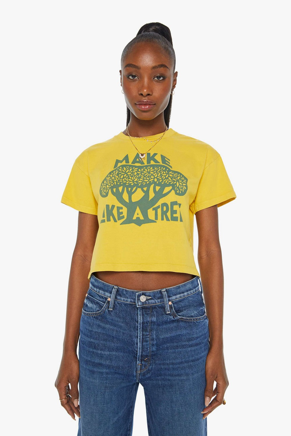 T-SHIRT THE GRAB BACK CROP