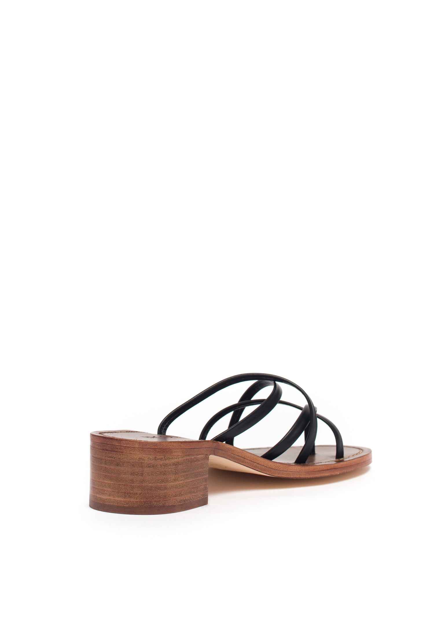 Sandal Mule Seppia Black