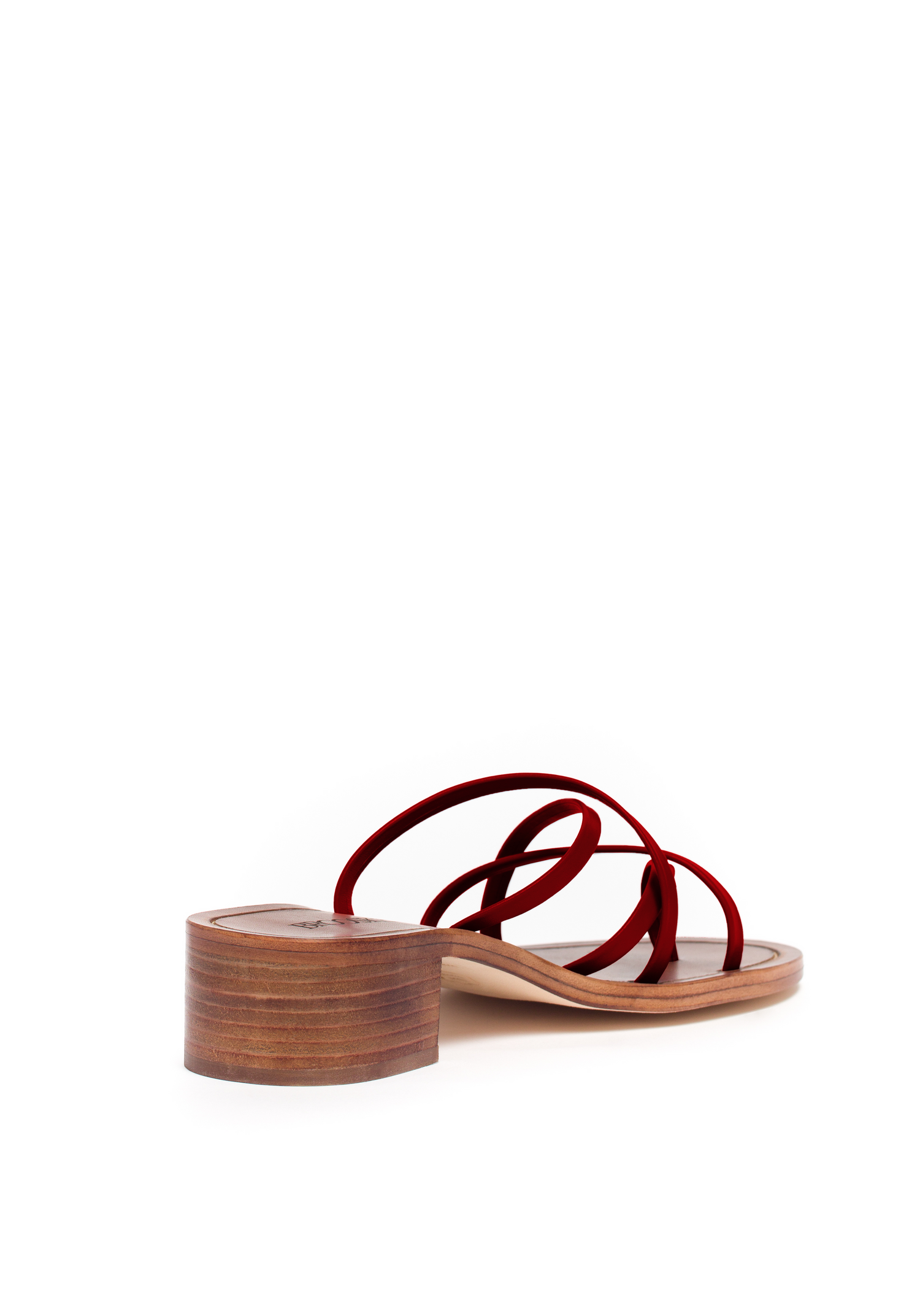 Sandal Mule Ciliegia Red