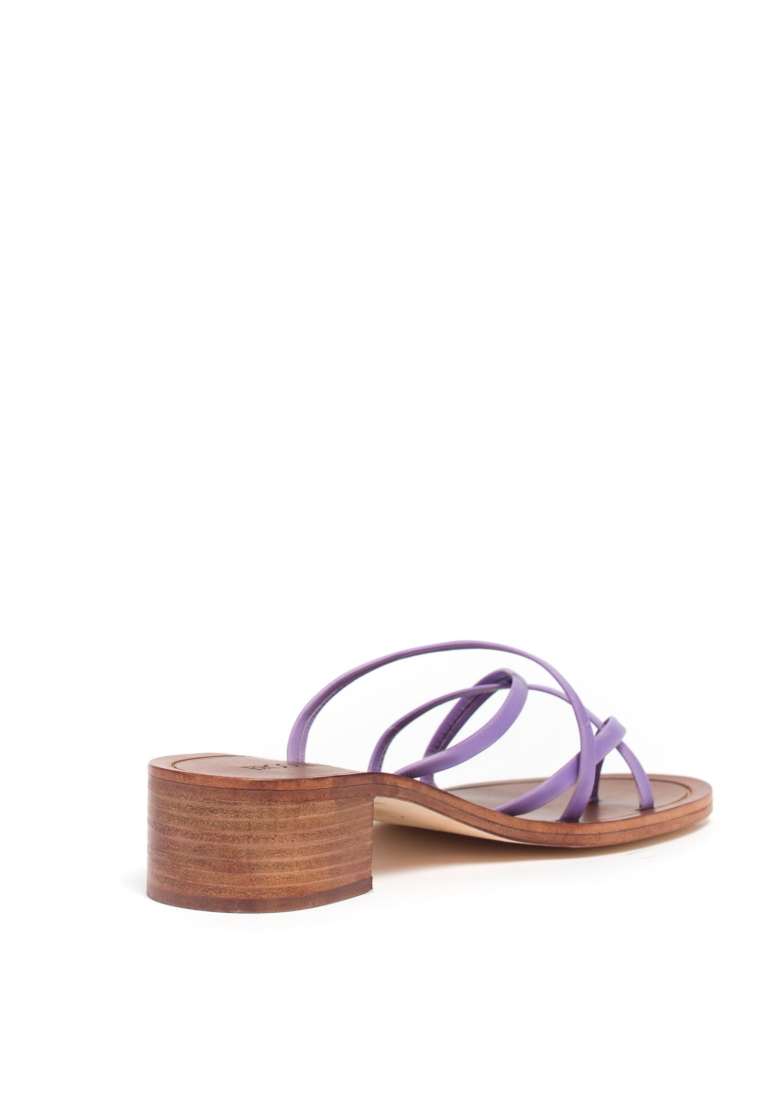 Sandal Mule Melanzane Purple