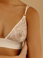 Triangle Elastique Pearly Iris Bande