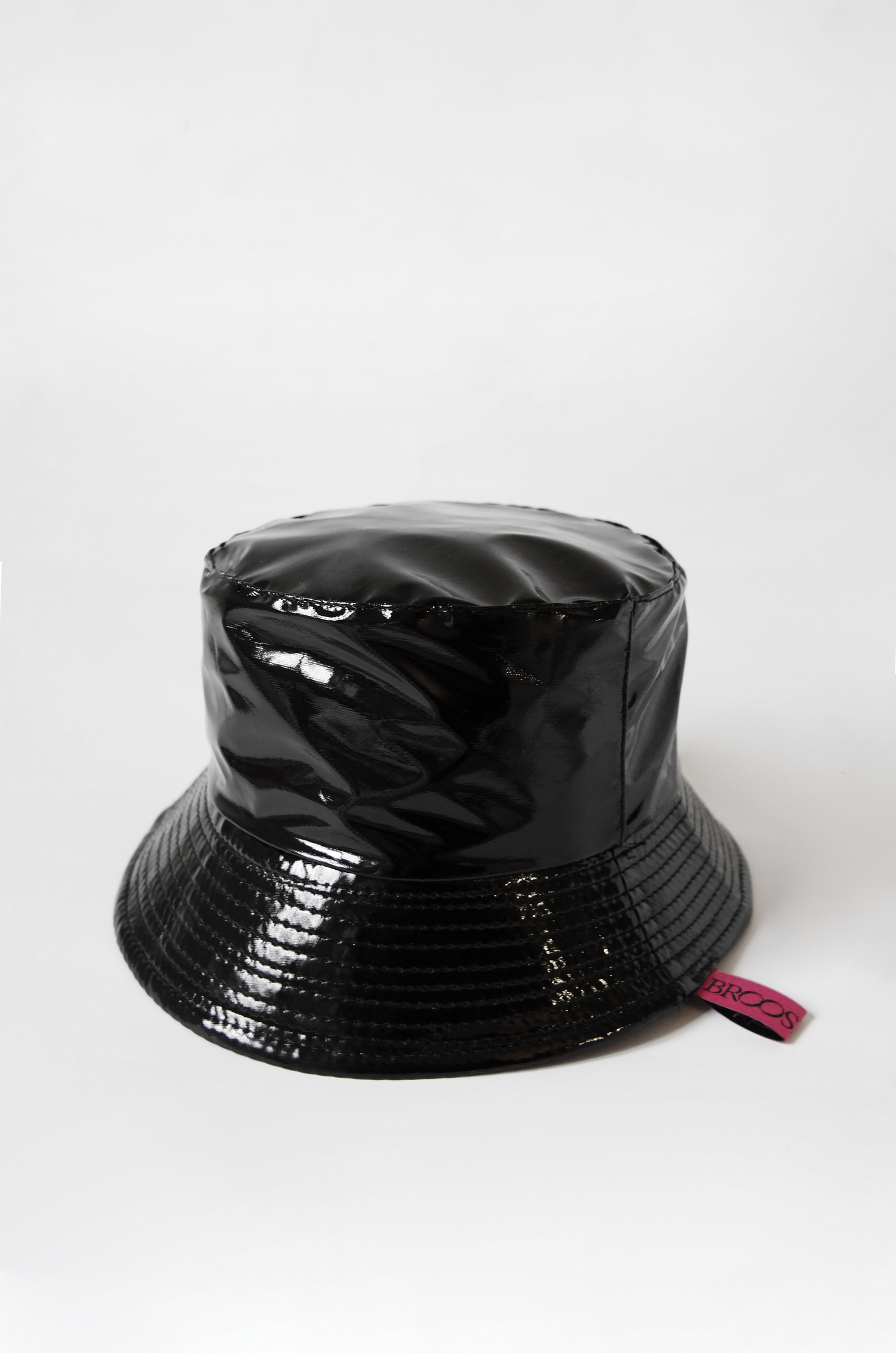 Tartufo Bucket Hat Nero - Black Patent
