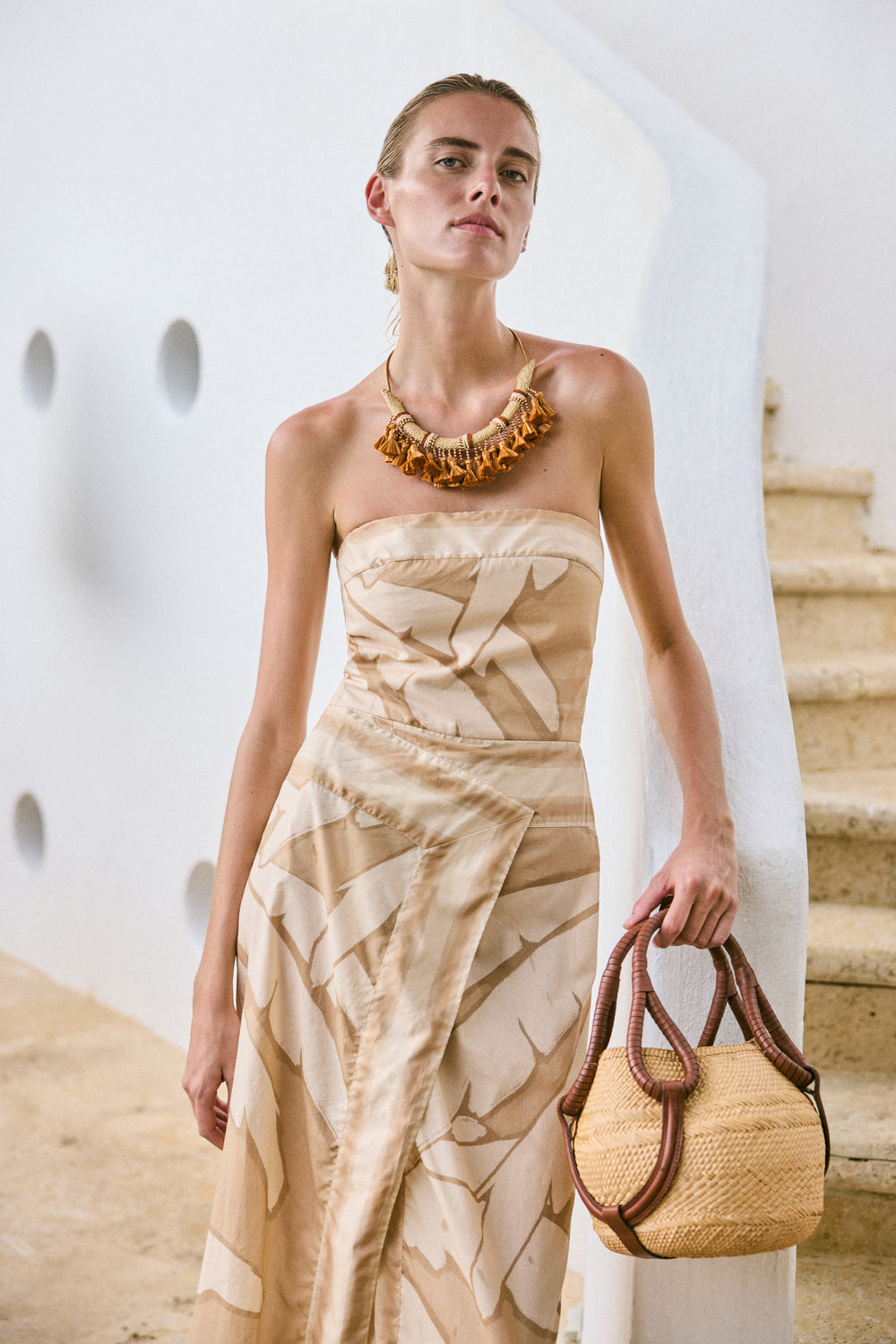 Palms Pontoon Afternoon Dress - Johanna Ortiz