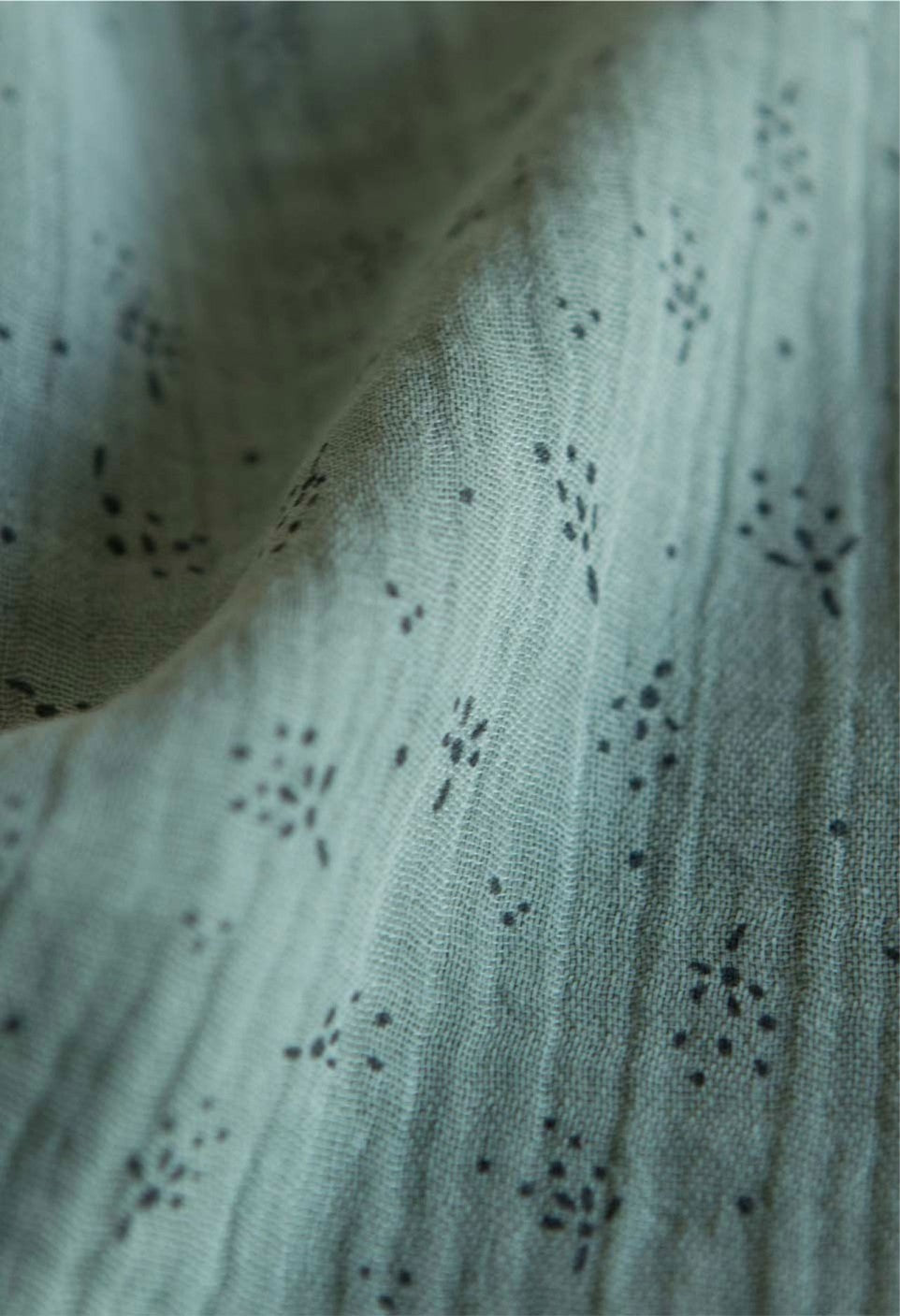 Parure De Lit 1 Personne Étincelle Eucalyptus 140 X 200 Cm & 65 X 65 Cm