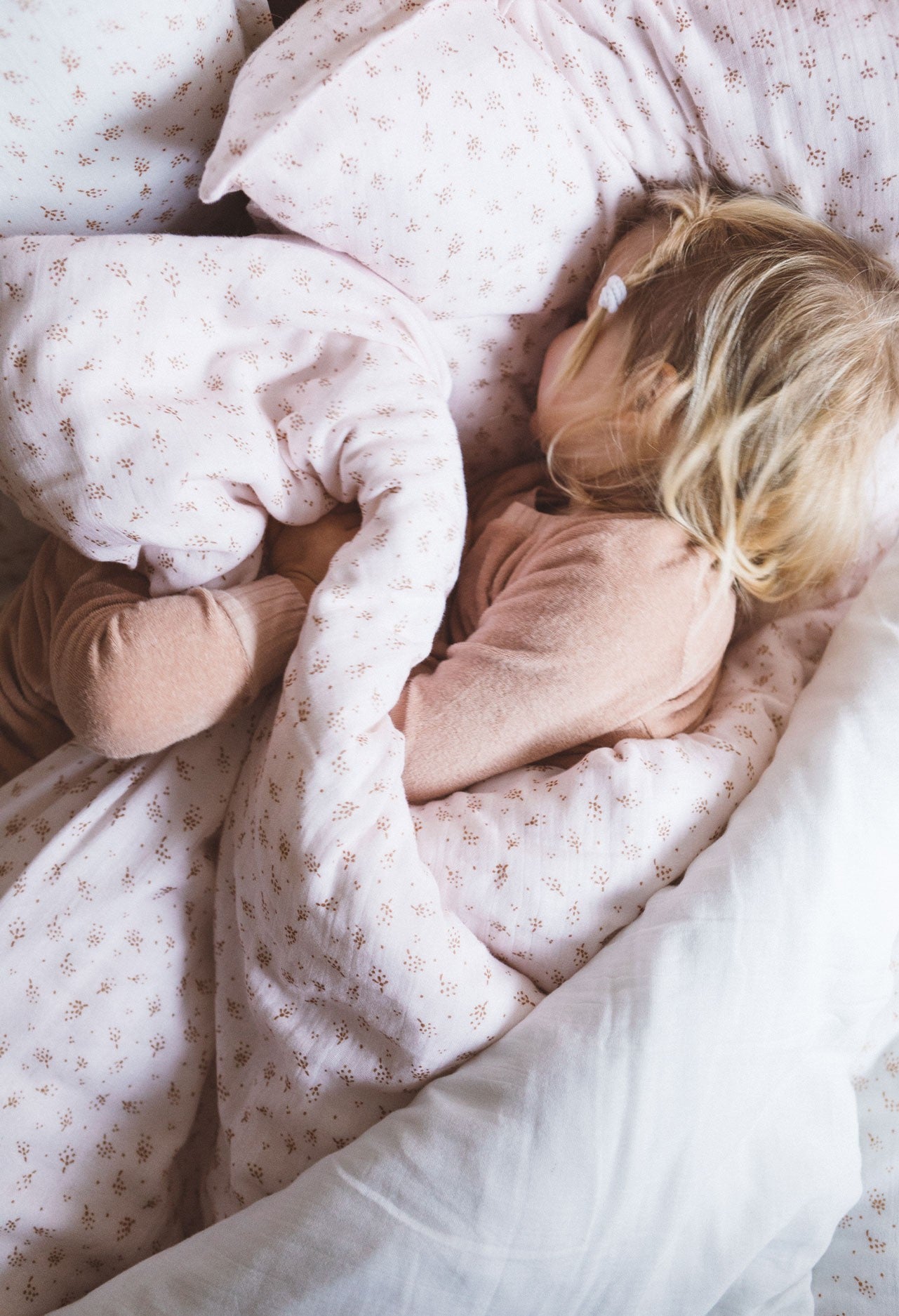 Parure De Lit 1 Personne Étincelle Poudre 140 X 200 Cm & 50 X 75 Cm