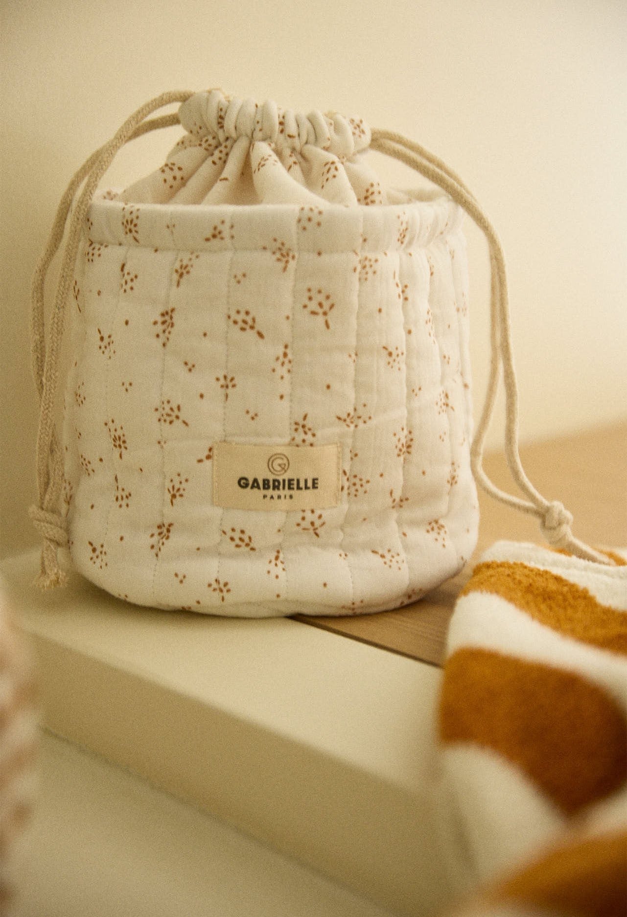 Petit Pochon De Rangement Etincelle Miel