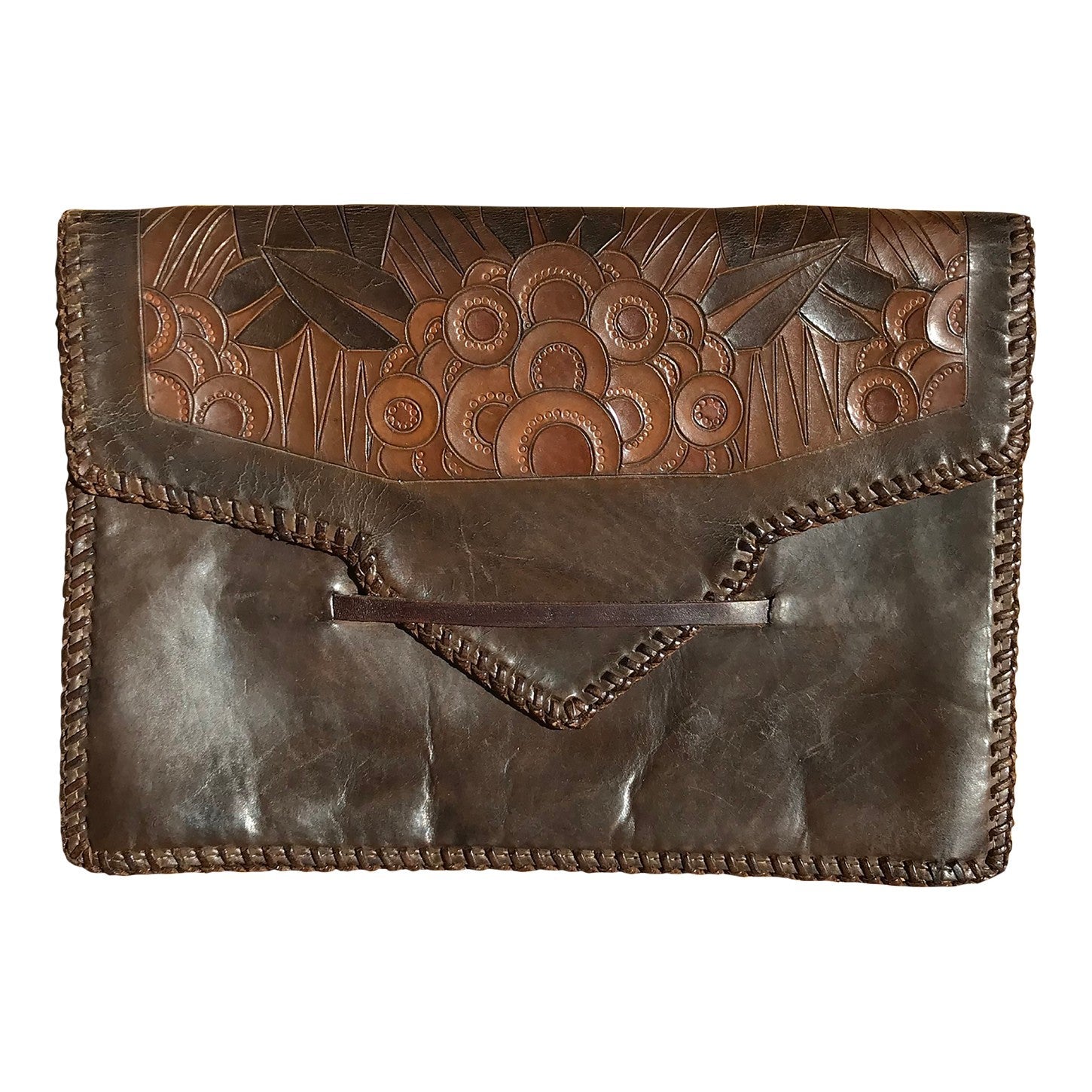 Lambskin pouch