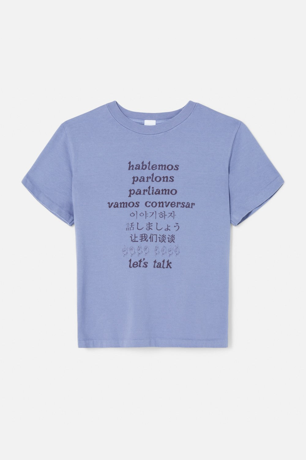 CLASSIC TEE LETS TALK