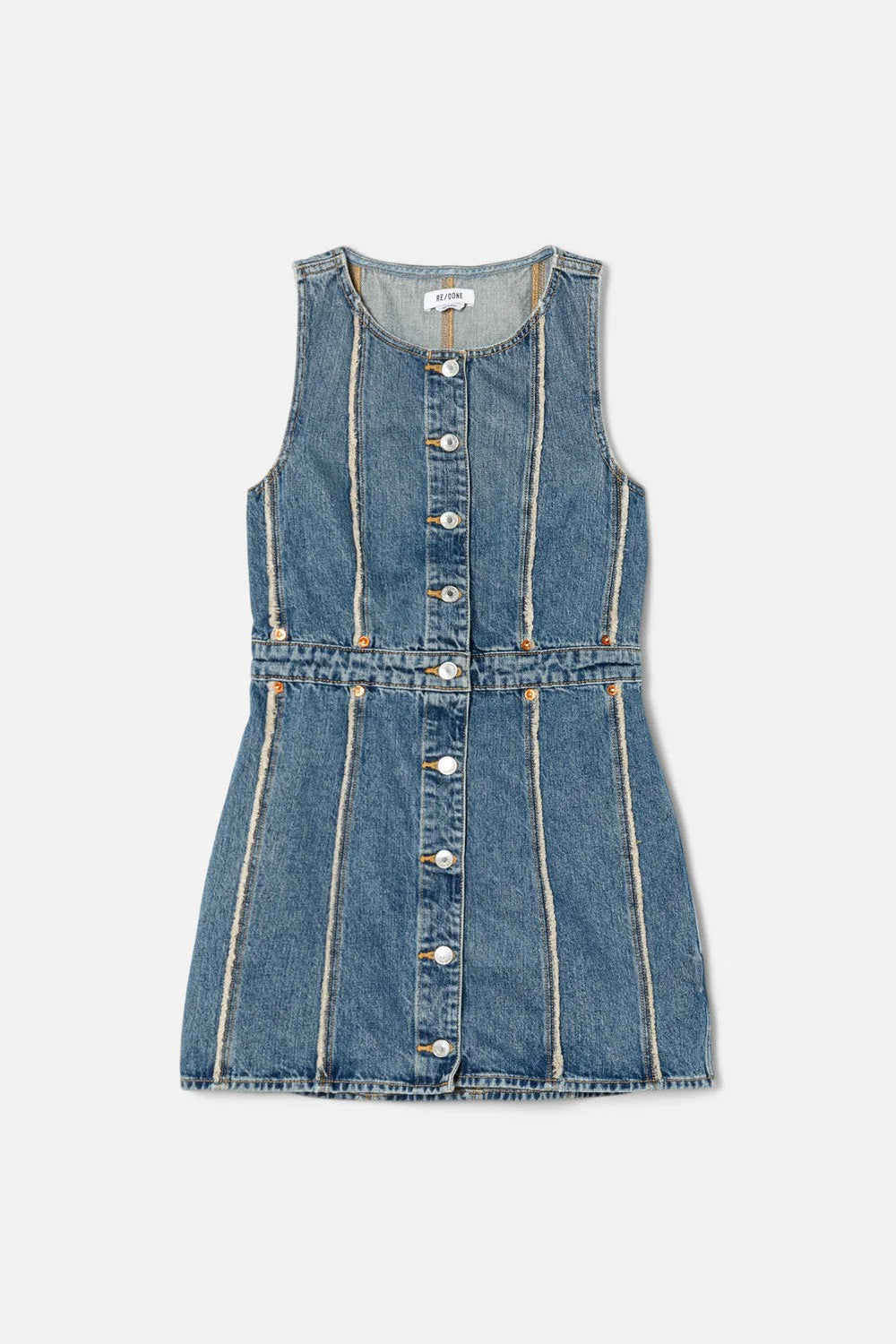 FRAY DENIM DRESS