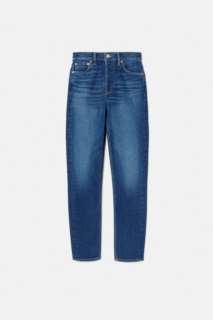 90S HIGH RISE ANKLE CROP