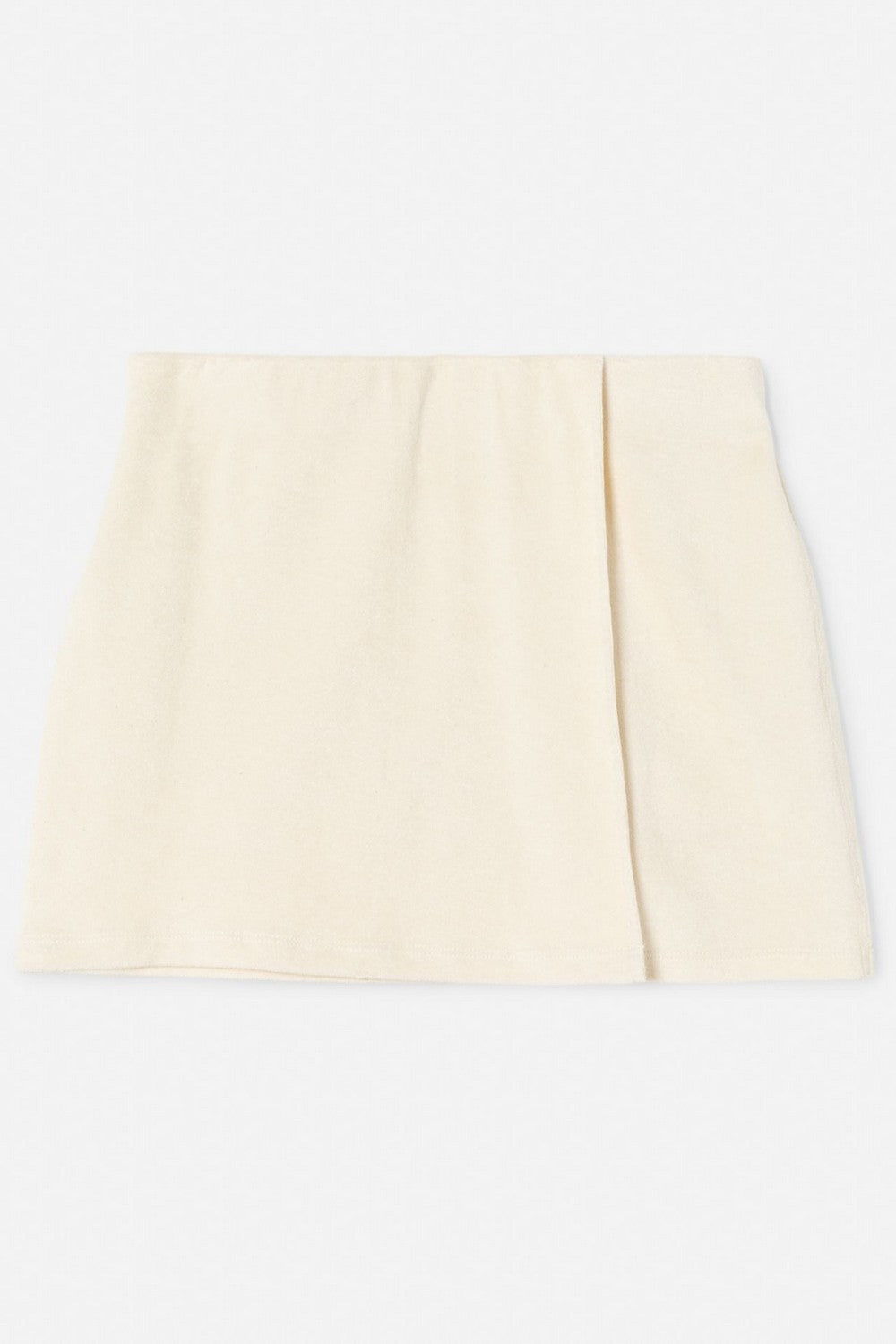 TERRY WRAP SKIRT