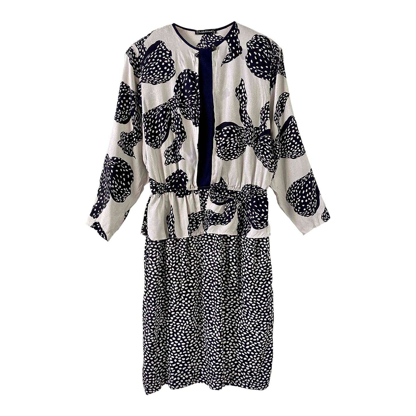 Louis Féraud silk dress