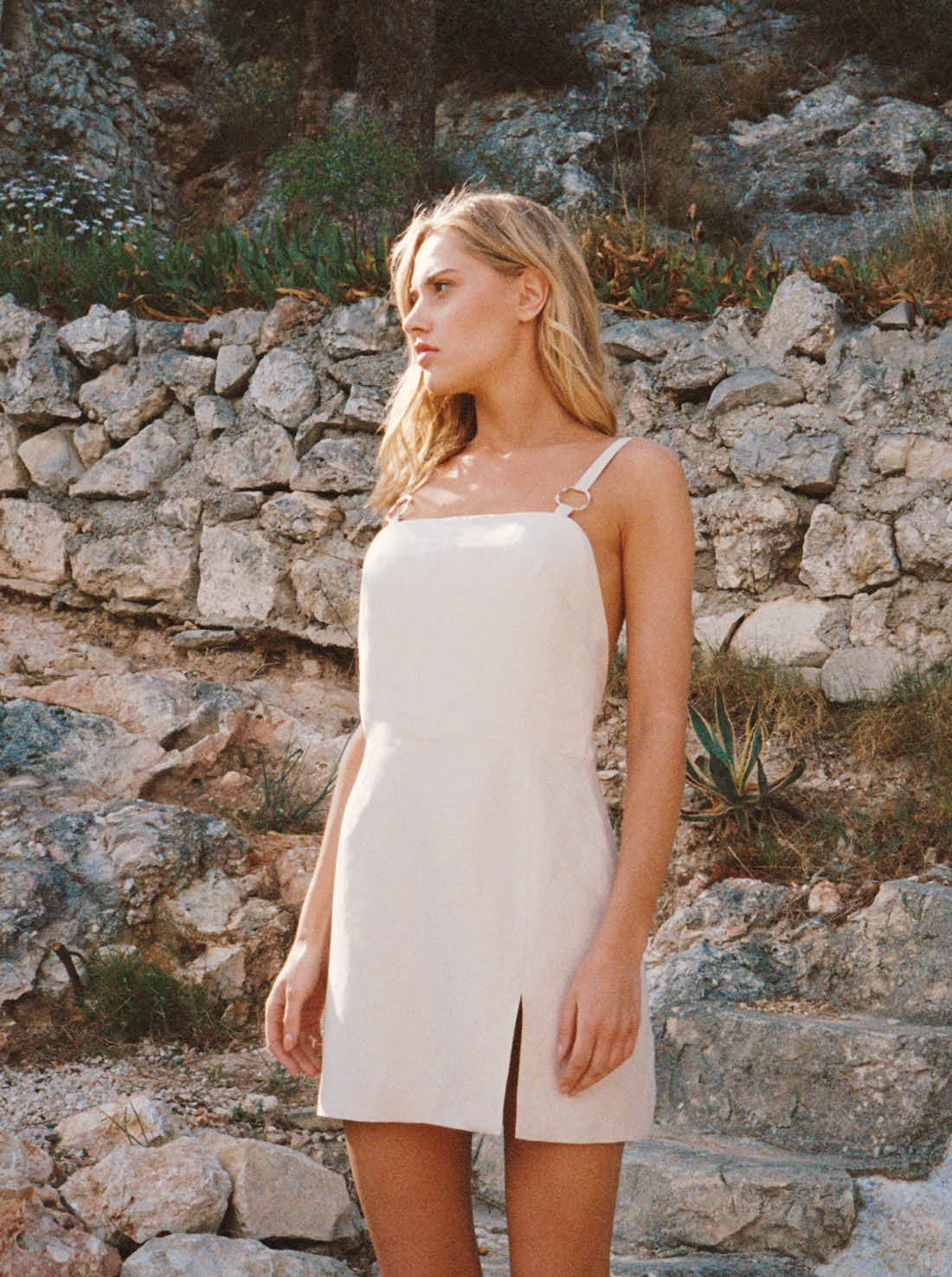 Robe Ring Warm Sand Dos Nu