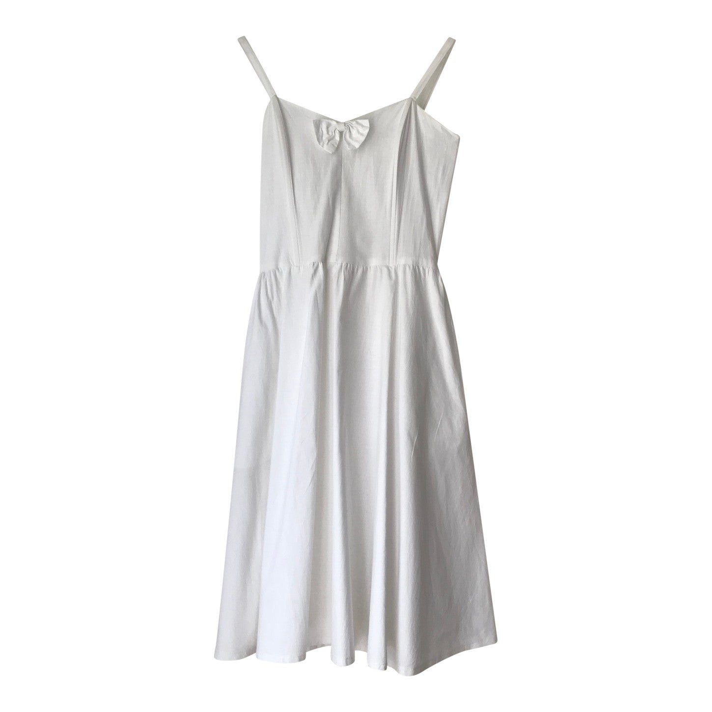 Cotton A-line dress