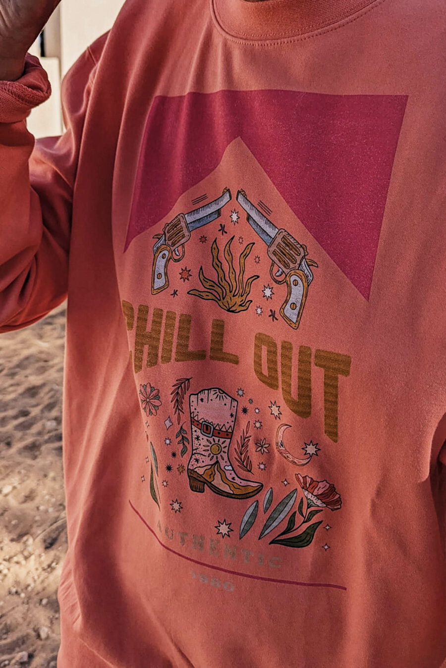 Sweat Peach Personnalisable Chill Out